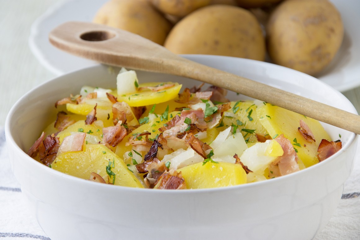 Einfacher Speck-Kartoffelsalat