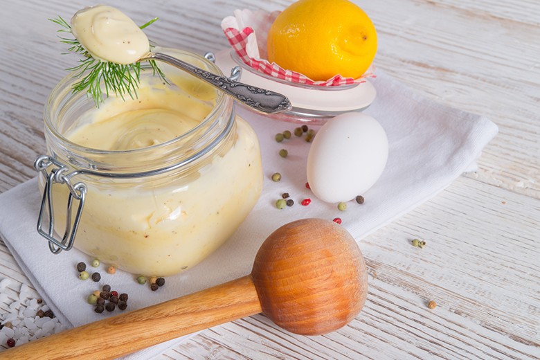 Selbstgemachte Mayonnaise