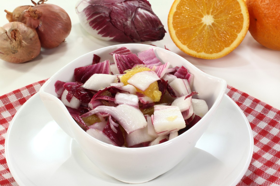 Einfacher Chicorée-Salat