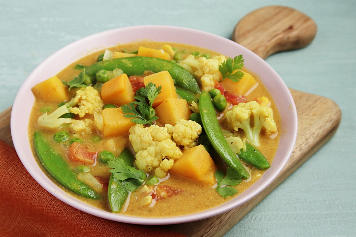 Veganes Süßkartoffel-Curry