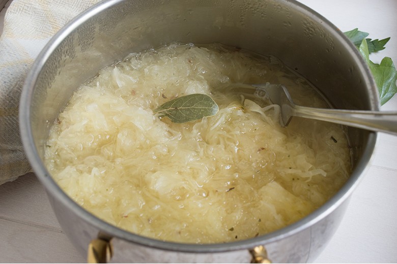 Mikrowellen-Sauerkraut
