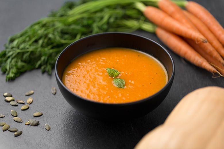 Karotten-Kürbis-Suppe