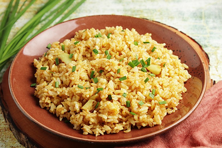 Einfacher fried Rice