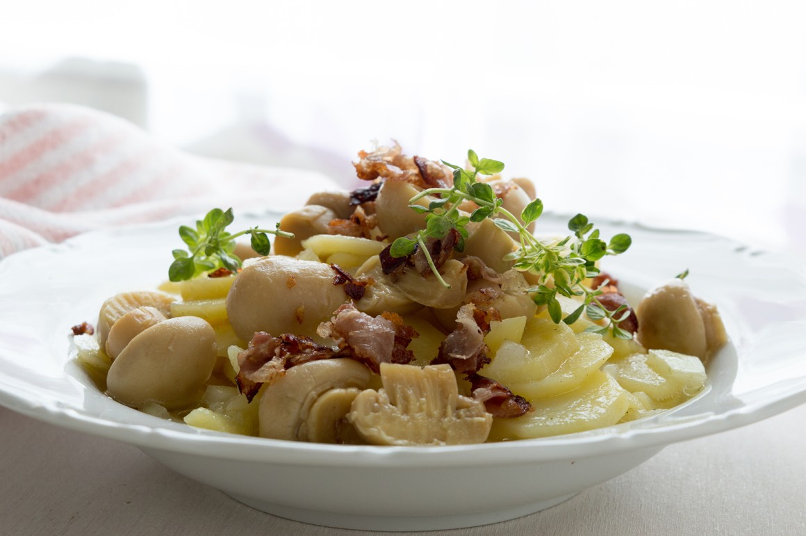 Omas Kartoffel-Champignon-Salat - Rezept | GuteKueche.de