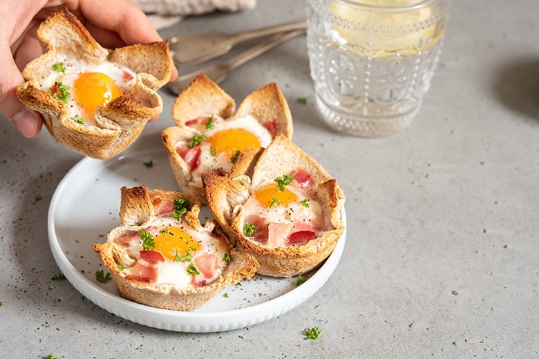Bacon and Egg - Frühstücksmuffins