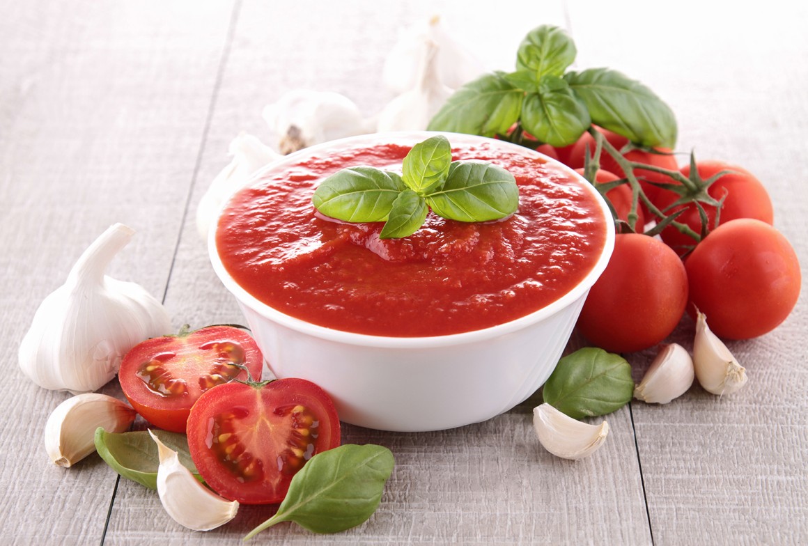 Schnelle und nicht stückige Tomatensauce