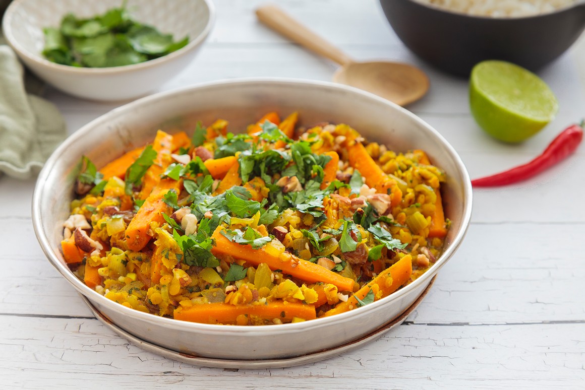 Karotten-Rosinen-Curry