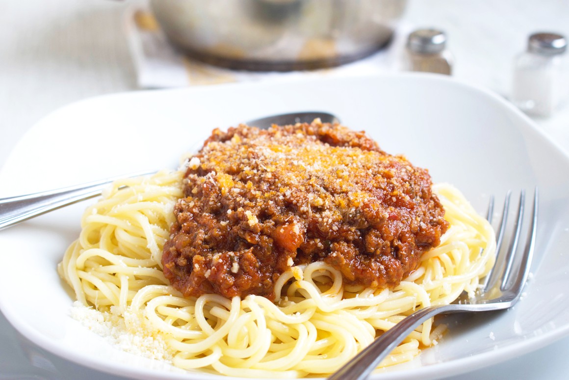 Mamas Spaghetti Bolognese