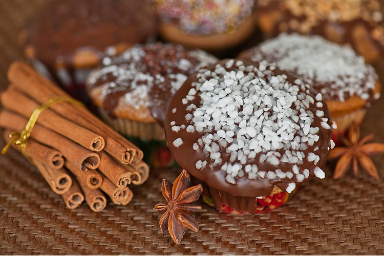 Weihnachts- Muffins