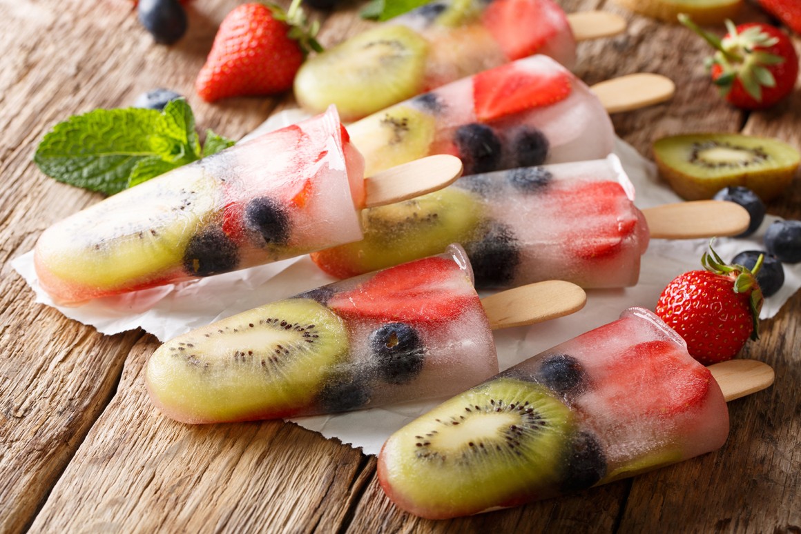Fruchteis Popsicles