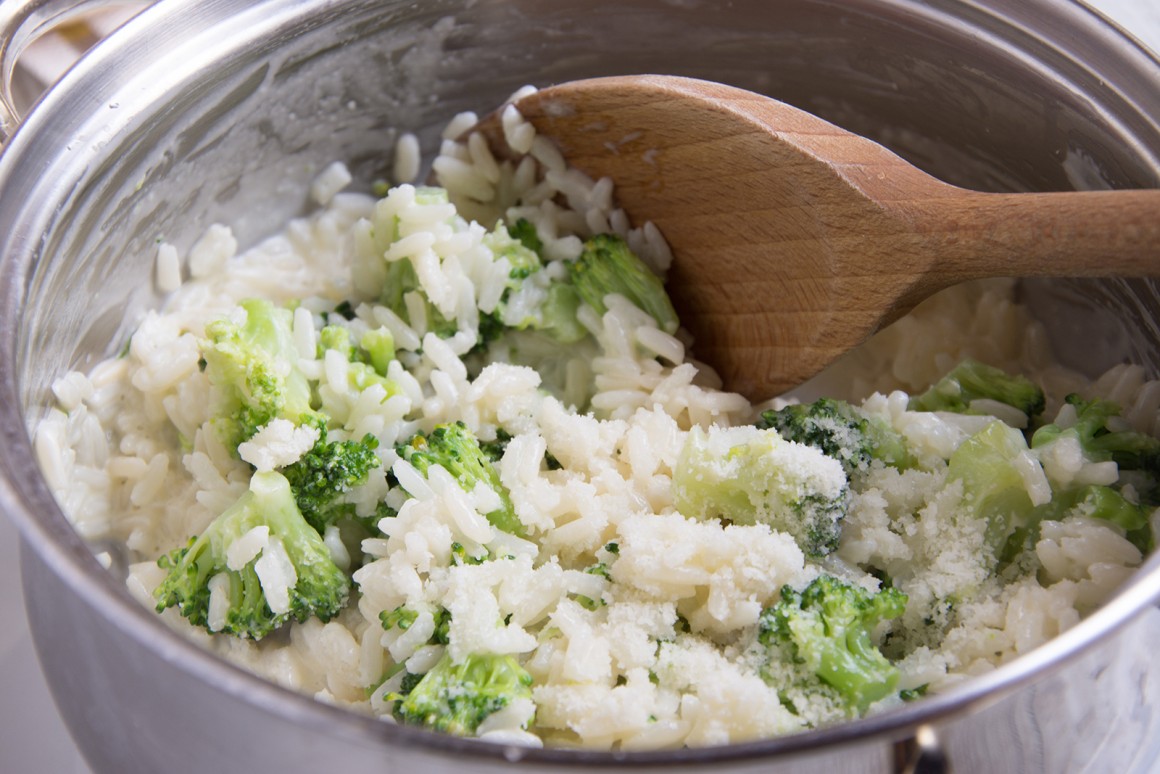 Würziger One-Pot-Reis mit Brokkoli