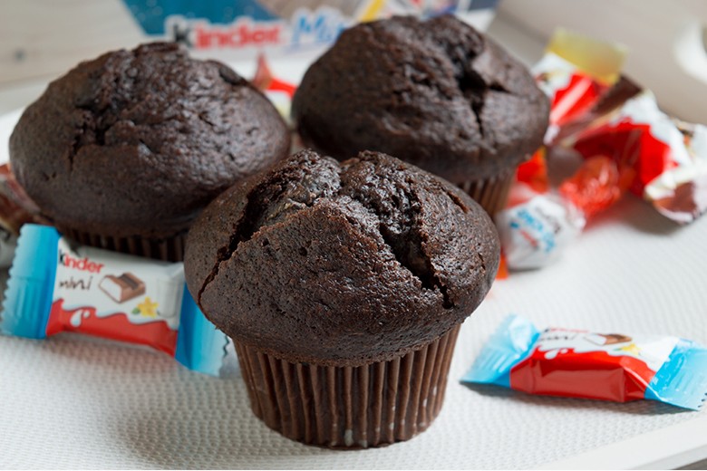 Kinderschokolade-Muffins