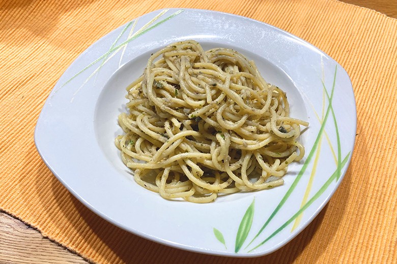 Spaghetti mit Thunfisch-Creme
