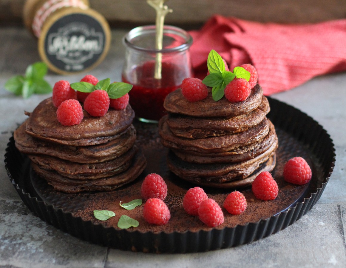 Schokoladen-Pancakes